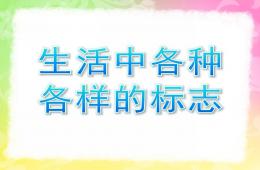 大班社会生活中各种各样的标志PPT课件