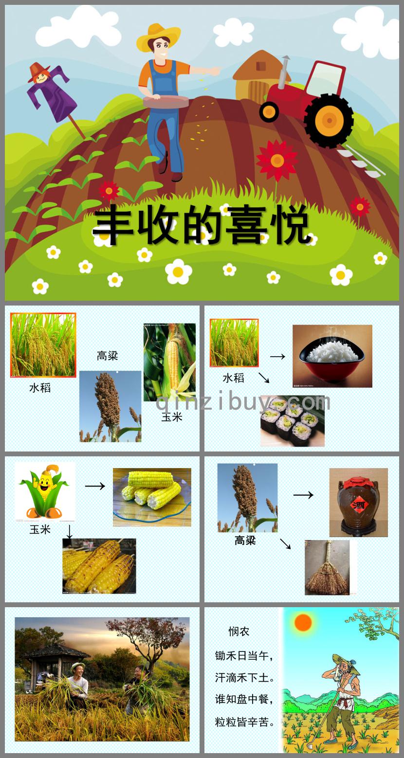 中班健康丰收的喜悦PPT课件