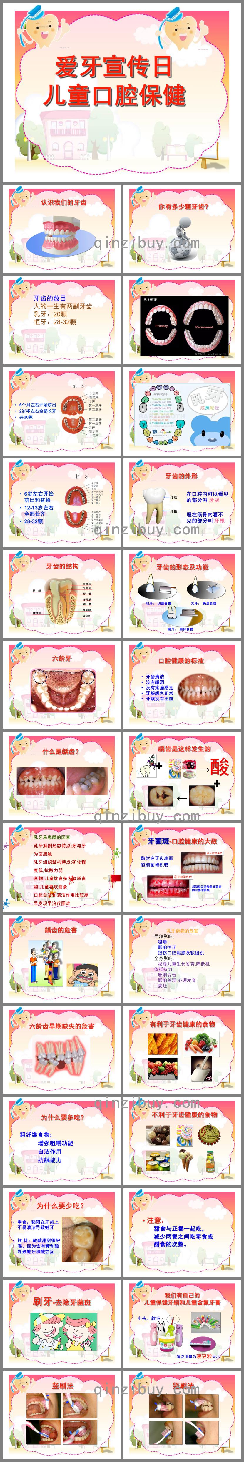 幼儿园儿童口腔保健PPT课件