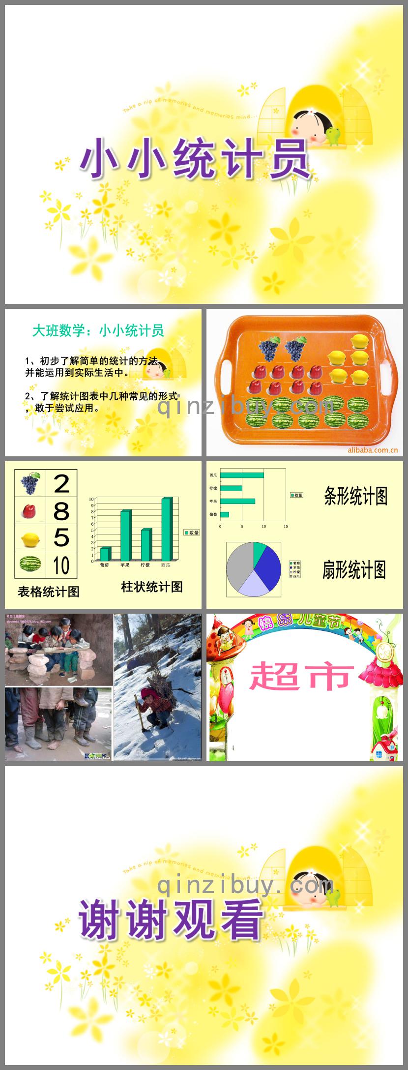 大班数学小小统计员PPT课件