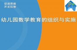 幼儿园数学教育的组织与实施PPT课件