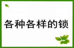 中班科学各种各样的锁PPT课件