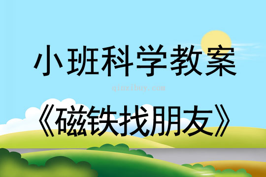 小班科学活动教案：磁铁找朋友教案(附教学反思)