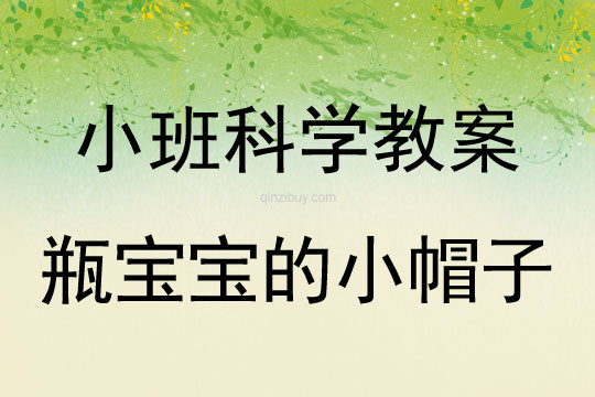 小班科学活动瓶宝宝的小帽子教案反思