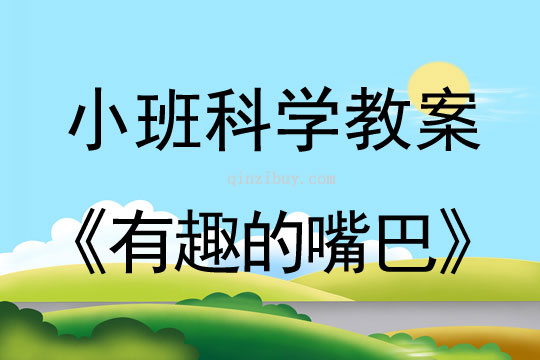 小班科学有趣的嘴巴教案反思