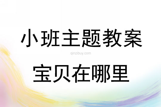 小班主题宝贝在哪里教案反思