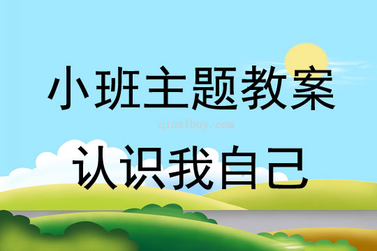 小班主题活动教案：认识我自己教案