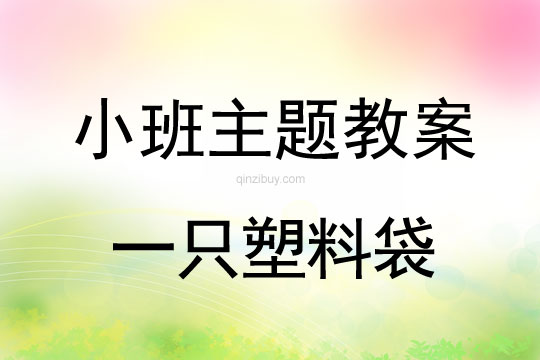 小班主题活动一只塑料袋教案反思