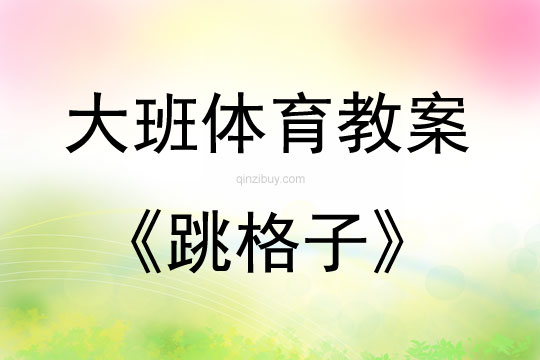 大班体育游戏跳格子教案反思