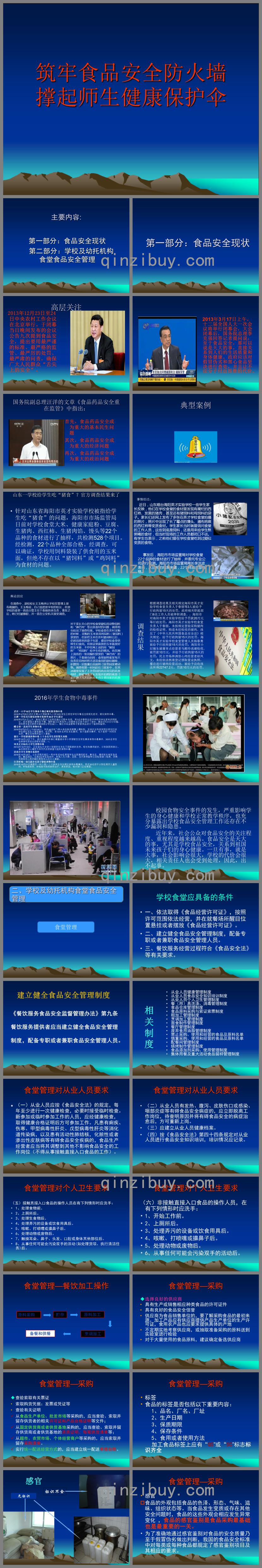 学校幼儿园食堂培训PPT课件