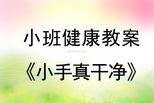 小班健康活动小手真干净教案反思