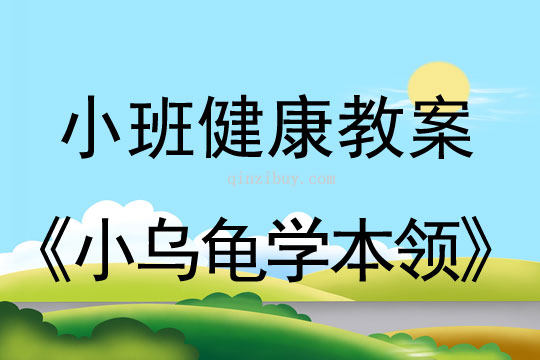 小班健康活动小乌龟学本领教案反思