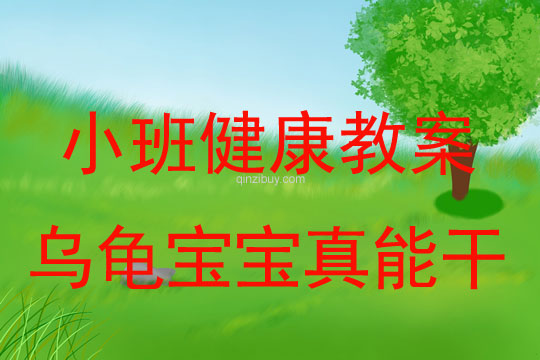 小班健康活动教案：乌龟宝宝真能干教案(附教学反思)