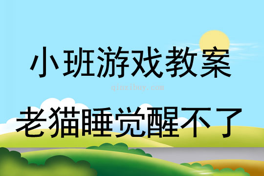 小班体育游戏活动老猫睡觉醒不了教案反思