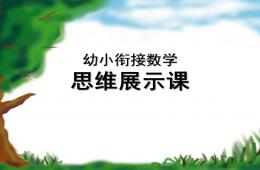 幼儿园幼小衔接数学思维展示课PPT课件