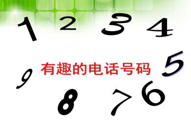 中班数学活动有趣的电话号码PPT课件