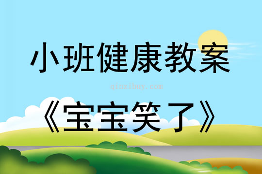 小班心理健康活动宝宝笑了教案反思