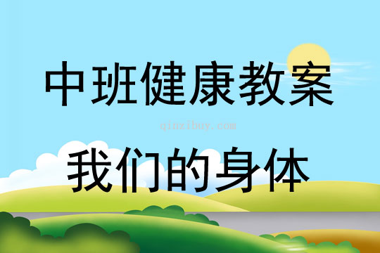 中班健康活动我们的身体教案反思