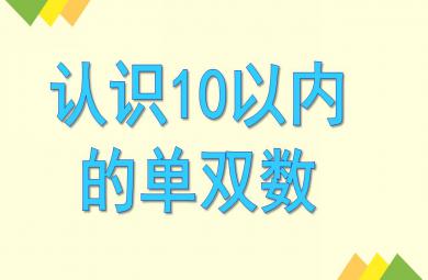 大班数学教育认识10以内的单双数PPT课件