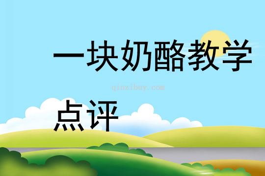 一块奶酪教学点评