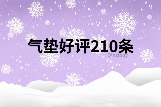 气垫好评210条