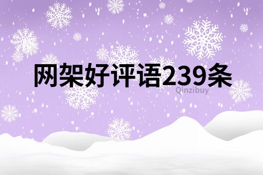 网架好评语239条