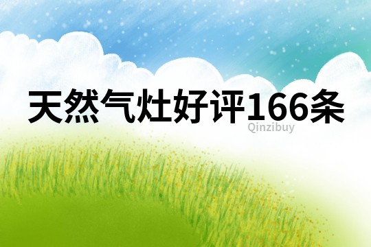 天然气灶好评166条