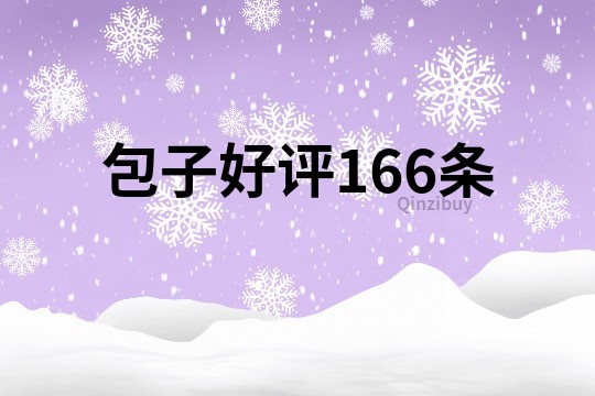 包子好评166条