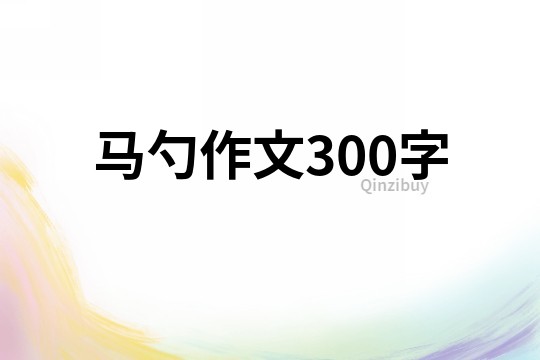 马勺作文300字