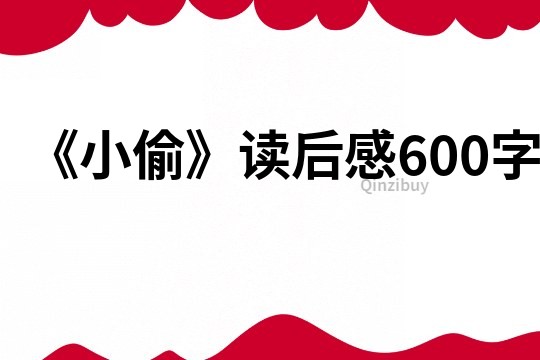 《小偷》读后感600字