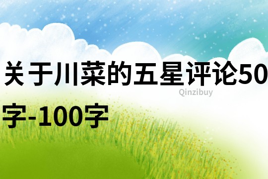 关于川菜的五星评论50字-100字