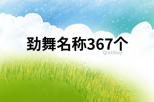 劲舞名称367个